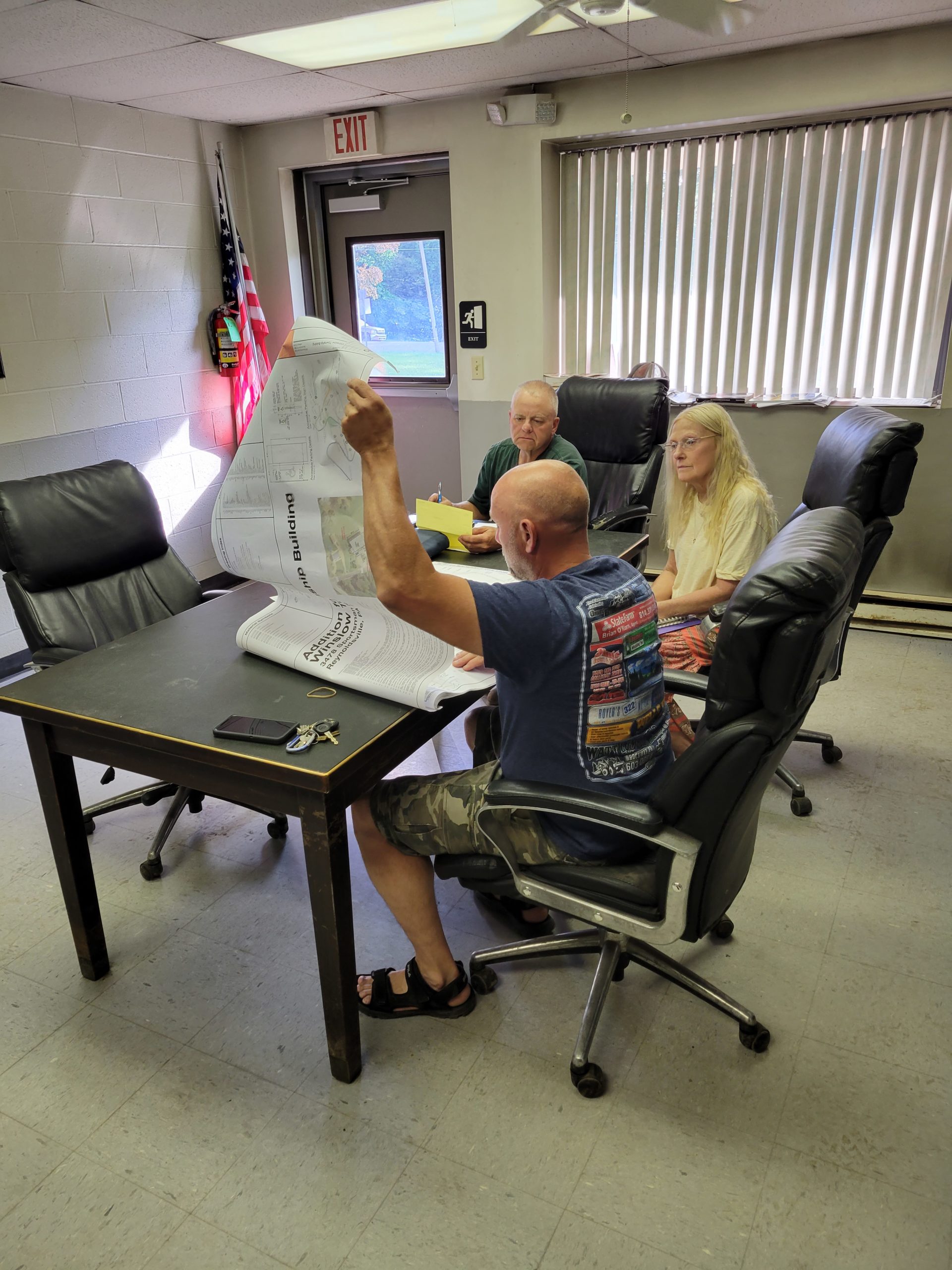 Winslow Township Supervisors meet, award bid for township building